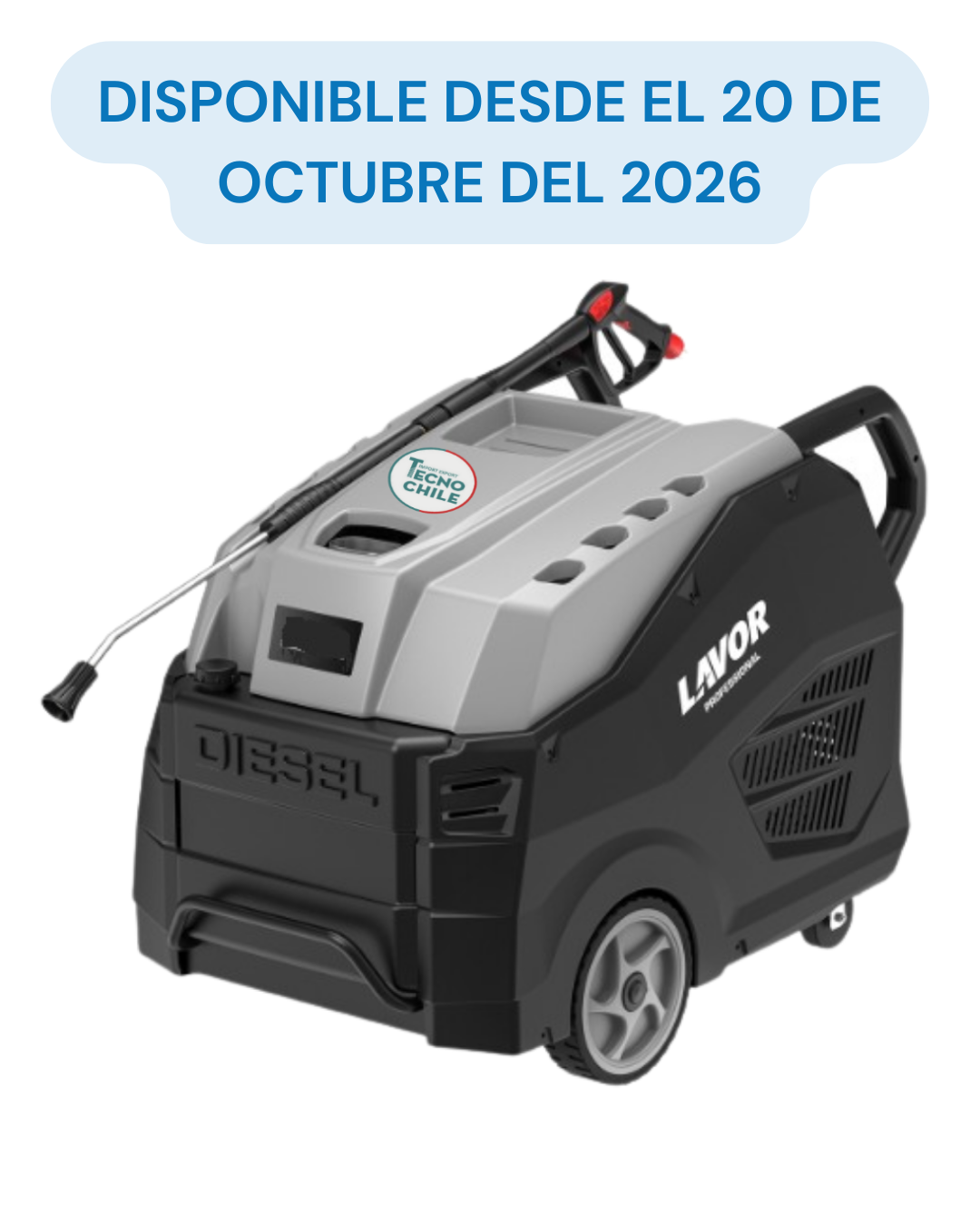 Hidrolavadora Heat 2015 LP - 200 Bar | Agua Fría-Caliente , Trifásica